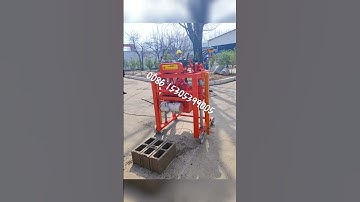 QTJ4-40 automatic concrete block machine