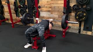 Reverse Grip Barbell Flat Bench