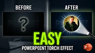 Stunning Flashlight Animation in PPT | Morph Transition Tutorial screenshot 5