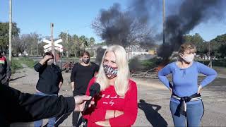 PGSM: Nueva Protesta y Piquete de Vecinos De Barrio Cerana para que BUNGE y ADM los atiendan