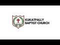 Lent Prayers || Rev.Dr. G. Ebenezer Rose  || 20th March 2025 || Kukatpally Baptist Church
