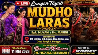 LIVE LANGEN TAYUB MUDHO LARAS DI KEDIAMAN BAPAK MUYANI TANGKIL