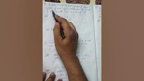 Specific Heat Capacity Numerical problem class 10 Icse video 2