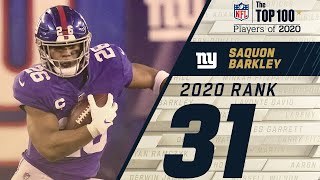 #31: Saquon Barkley (RB, Giants) | Top 100 NFL Players of 2020
