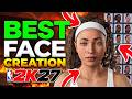 *NEW* BEST FEMALE FACE CREATION IN NBA 2K27