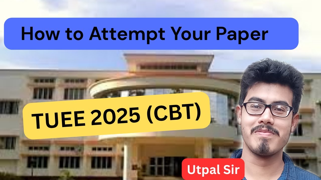 TUEE 2025 ||How to attempt your paper for Tezpur University || #TUEE # ...
