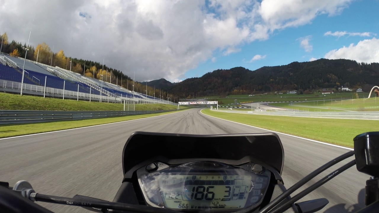 suzuki gsx s1000 Red bull ring 2016