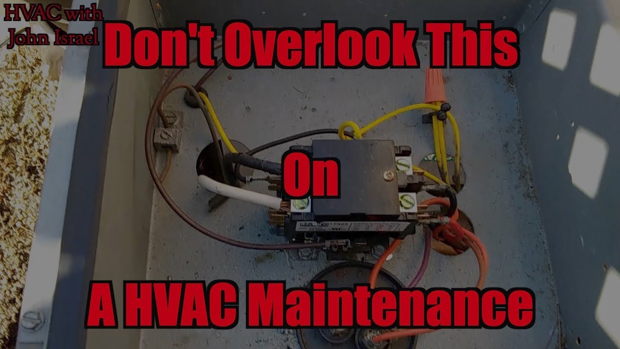 Don't Overlook This on a HVAC Maintenance - YouTube