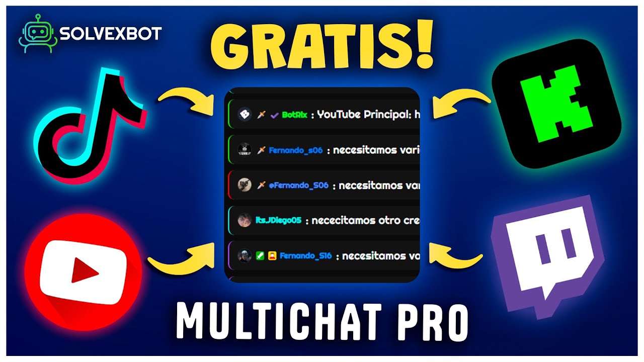 El MEJOR Chat Multistream GRATIS para TODOS tus directos