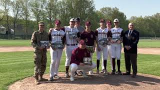 Baseball Senior Night, Class of 2022