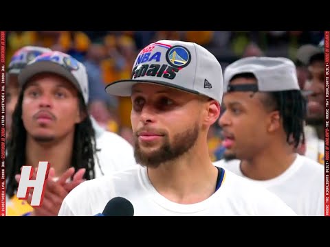 Golden State Warriors Trophy Presentation Ceremony - Western Conference Champions 🔥