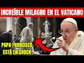 El Papa Francisco tuvo una visión de la Virgen María, ella le dejó este mensaje...