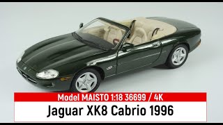 Model MAISTO 1:18 58944 Jaguar XK8 Cabrio 1996 / 4K - YouTube