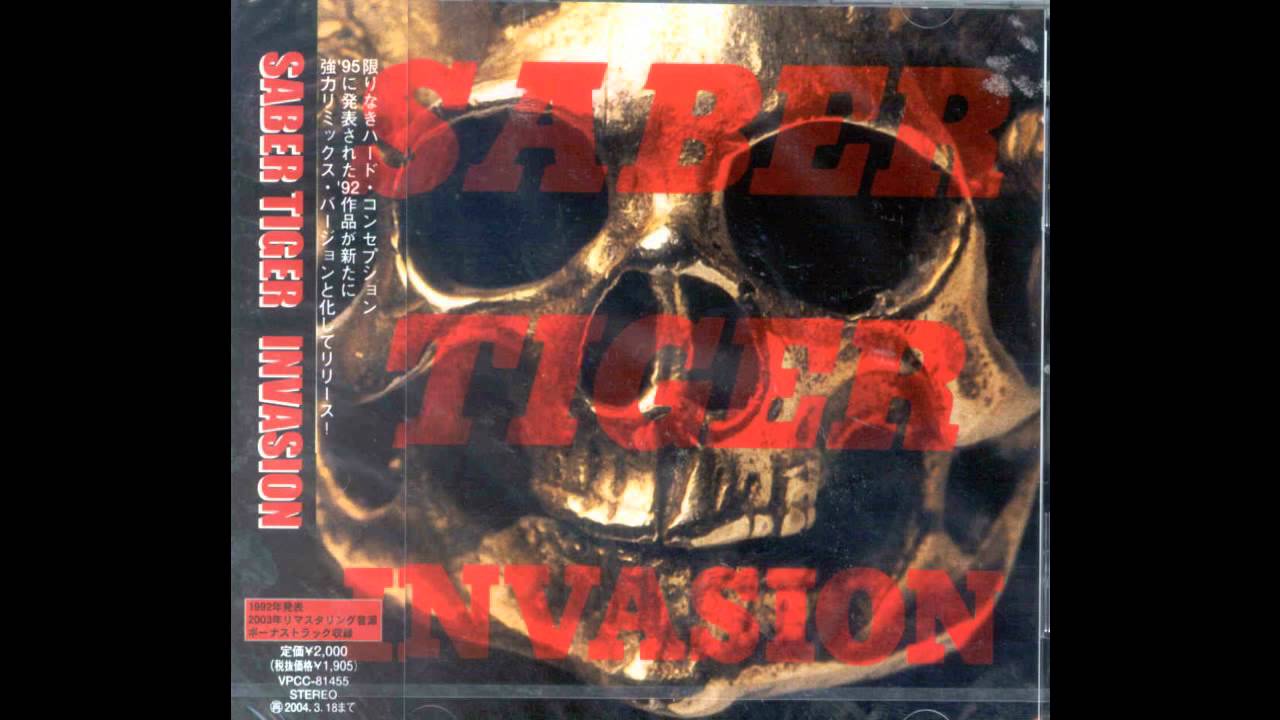 【初版2曲入りCDシングル付】SABER TIGER /INVASION Saber Tiger (JPN) - Invasion (Full Album) - 1992 - YouTube