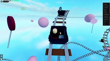 Playing Roblox Create A Cart Ride! - Part 2