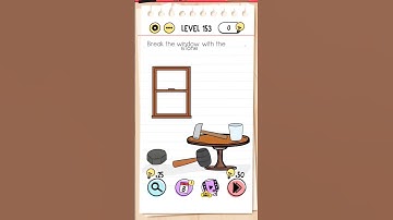 Level 153 | Brain test | break window by stone  #viral #viralshorts  #shorts #youtubeshorts