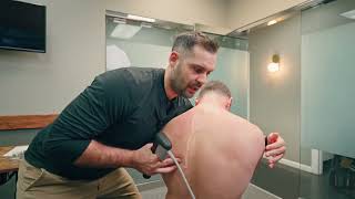 Improving Thoracic mobility with Radial Shockwave Therapy