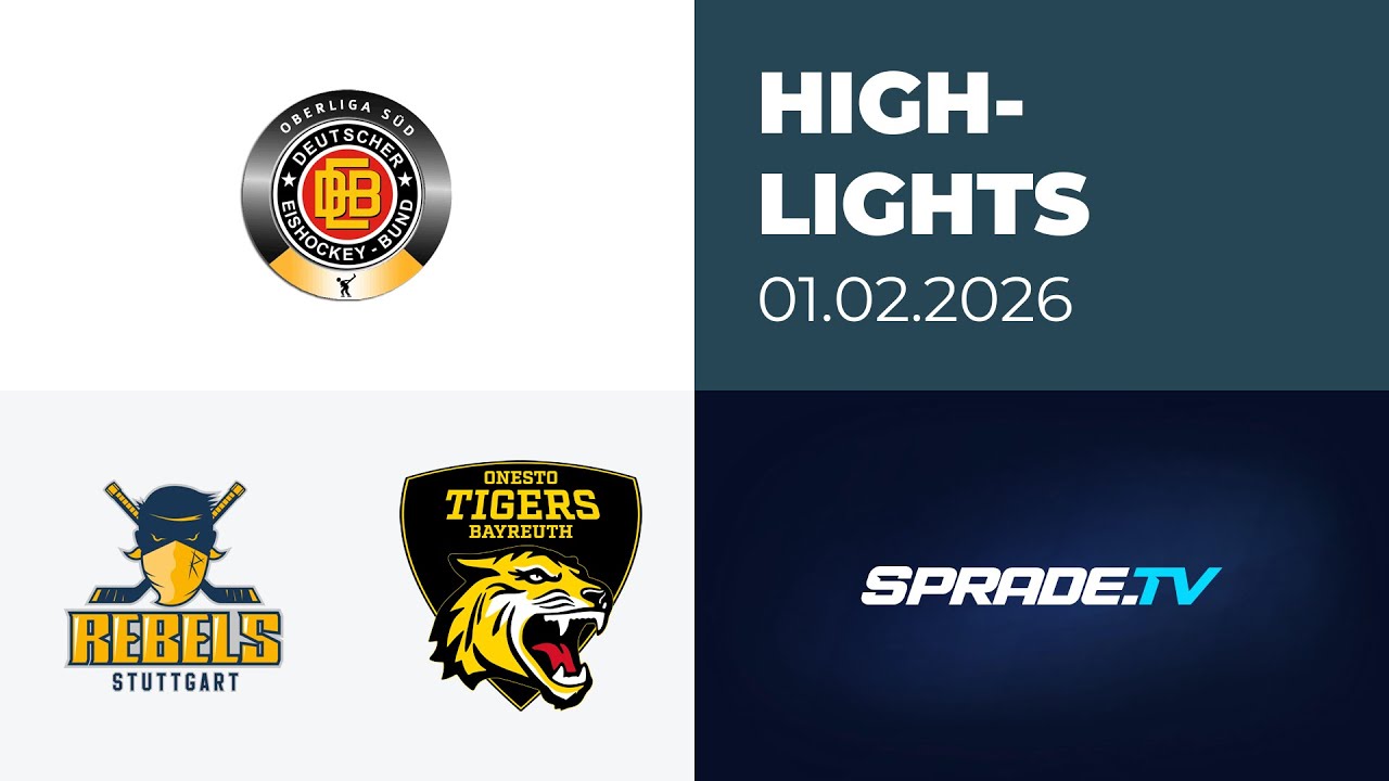 01.02.2026 - Highlights - Stuttgart Rebels vs. onesto Tigers Bayreuth