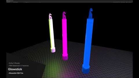 Glowstick Demo Video for Unity Asset Store