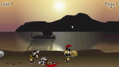 Mint game called achillies[addictinggames.com]