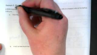 Mark-up and Mark-Down Problems