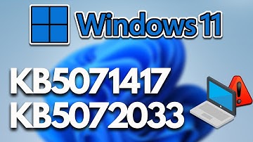 【Windows 11】更新プログラム（KB5071417/KB5072033 ）のインストールに失敗する場合の対処方法