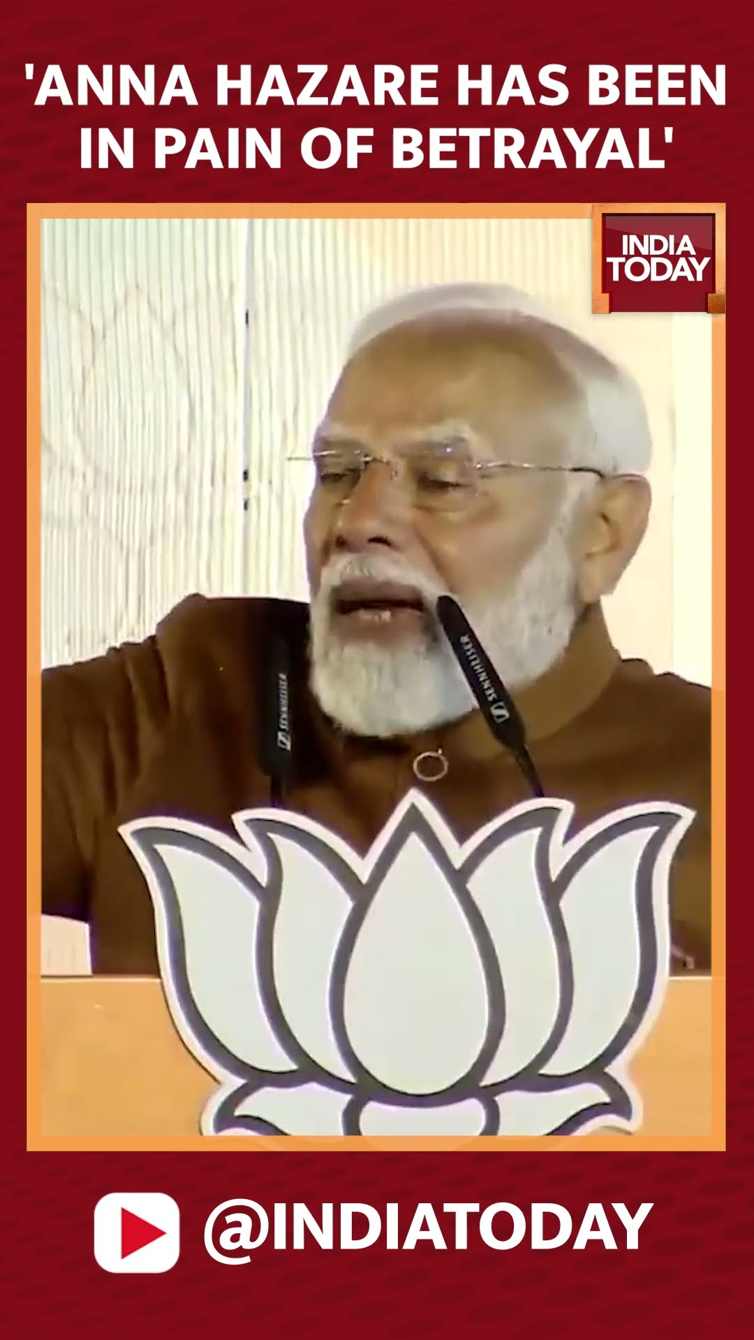 PM Modi Speaks On Anna Hazare And His Statement On Kejriwal | Delhi Election Results | #shorts