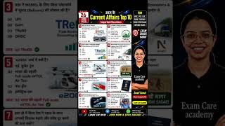 26 June 2026 Current Affairs Important Questions | UPSC PCS DSSSB SSC REET CET | Swati Suwal