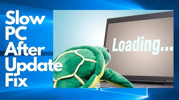 How to Fix Slow Performance Issue After Update in Windows 10 | 11