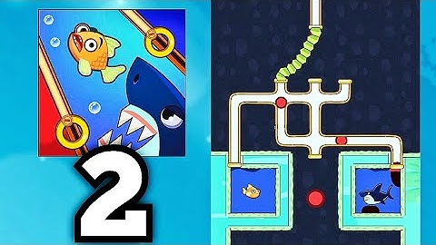 save the fish 11 to 20 Levels pull the pin Fishdom Gameplay