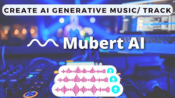 Create AI Generative Music / Tracks With Mubert  | Mubert Demo
