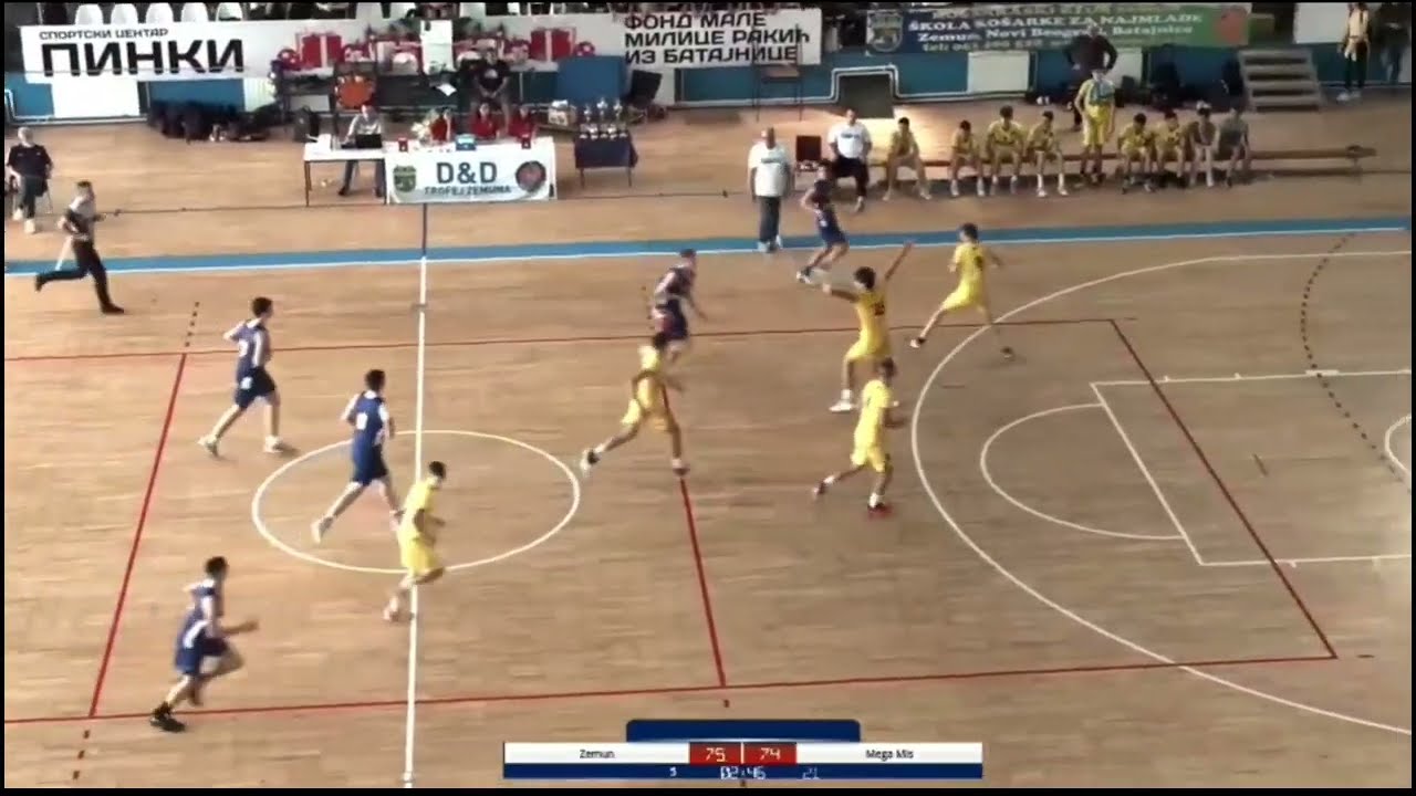 Nikola Karalic(2008) 34 pts vs Zemun