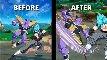 Ginyu Changes! Before and After Comparison!! Dragon Ball FighterZ Patch 1.31
