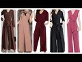 most demanding and trendy women chiffon jumpsuit collection for evening party wear office work wear