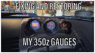 350z Gauge Restoration!