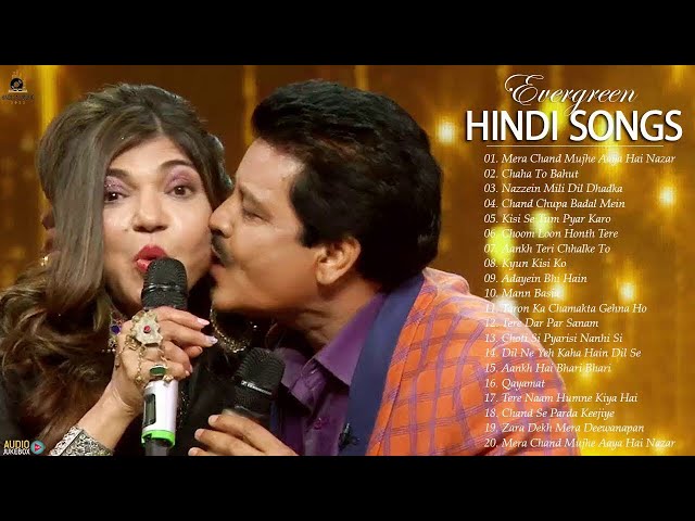 Old Bollywood Songs💞Kumar Sanu u0026 Alka Yagnik Hit Song 🌻🌺🌻90's Super Hit Bollywood Song class=