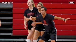 Jaylen Reyes: Mic'd Up | Nebraska | B1G Volleyball