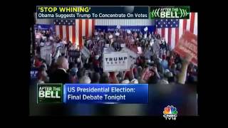 US Presidential Election Final Debate Today