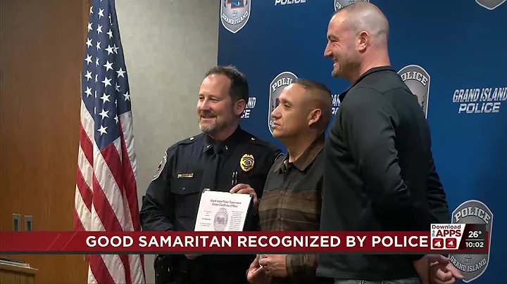 Good Samaritan recognized by police