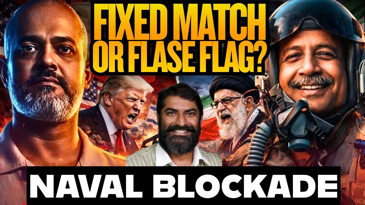 Trump Orders NAVAL BLOCKADE OF IRAN, Nuke Fallout, Israel & US Secret Plan I Gp Capt Vinod, Maj Toor