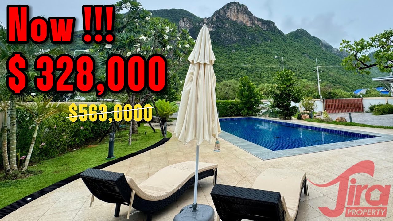 Villa of The Month Resort Style Villa in Sam Roi Yod with Amazing Mountain View