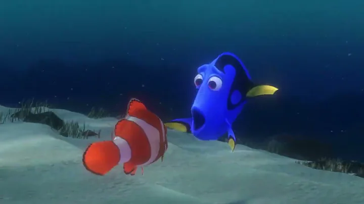 Pursuing Nemo Marlin meets Dory (Finding Nemo 2003)