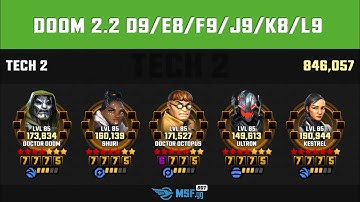 MSF Raid - Doom 2.2 - Tech 2 - D9/E8/F9/J9/K8/L9
