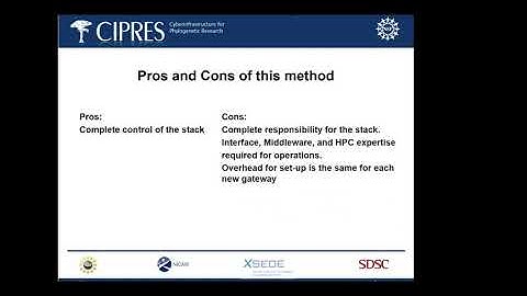 Webinar: The CIPRES Workbench Framework: A Platform for Creating Science Gateways