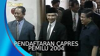 Pendaftaran Capres/Cawapres Pemilu 2004