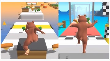 Body run 3D All Levels - iOS and Android Gameplay