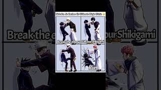 How to Dodge Kabedon Like Megumi Fushiguro 😂 | Anime Funny Guide #jjk #jujutsukaisen #shortsfeed