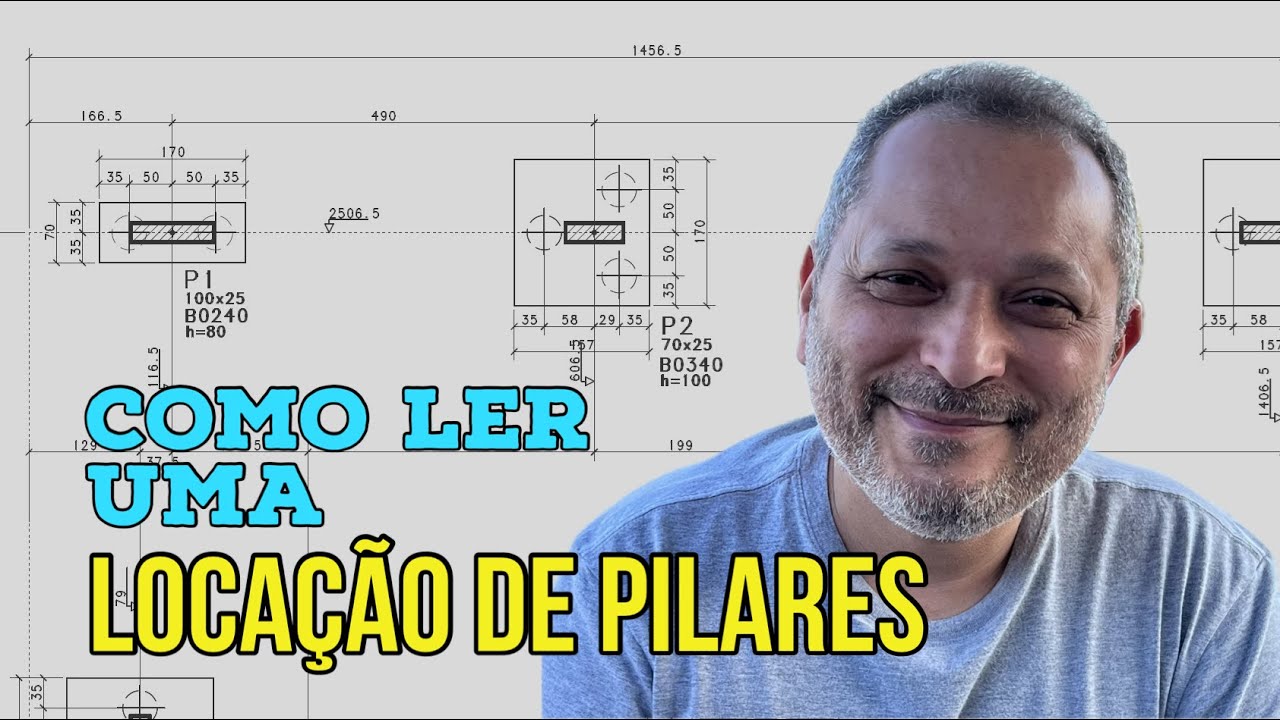 Como Ler Uma Planta de Locação de Pilares