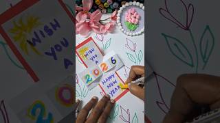 Easy DIY Happy new year popup card 2026💖 #shorts #newyear