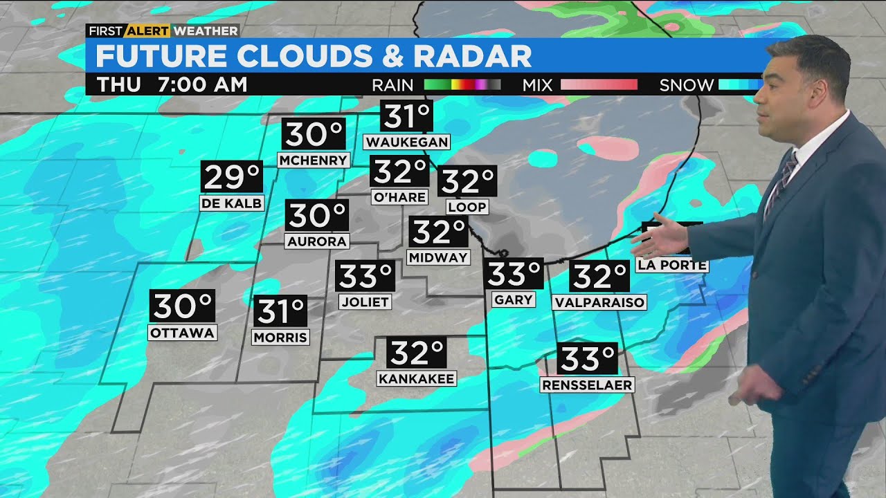 Chicago First Alert Weather: Snow coming - YouTube